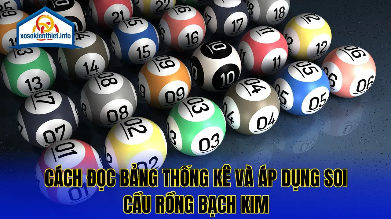 Cách đọc bảng thống kê và áp dụng soi cầu Rồng Bạch Kim