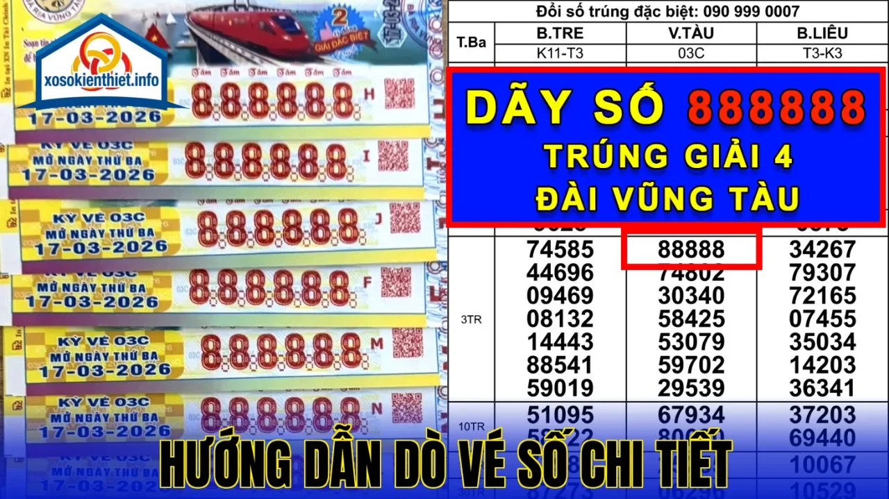 Hướng Dẫn Dò Vé Số Chi Tiết