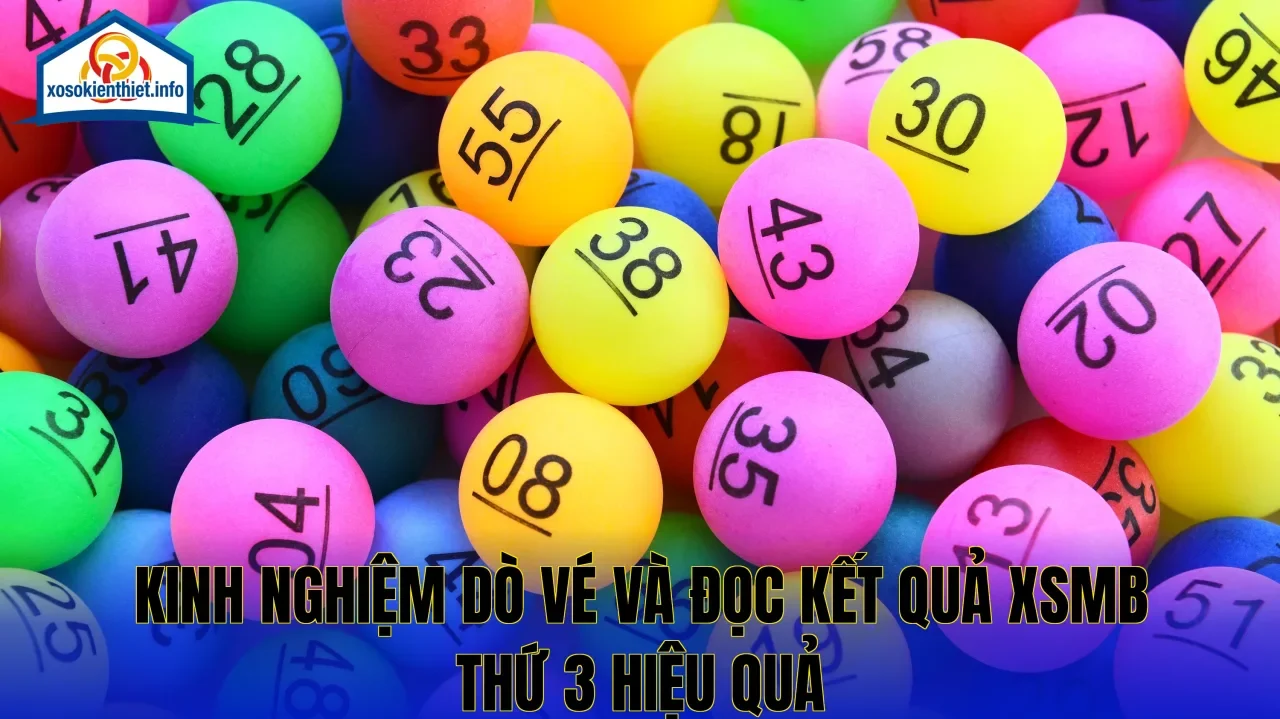 Kinh nghiệm dò vé và đọc kết quả XSMB thứ 3 hiệu quả