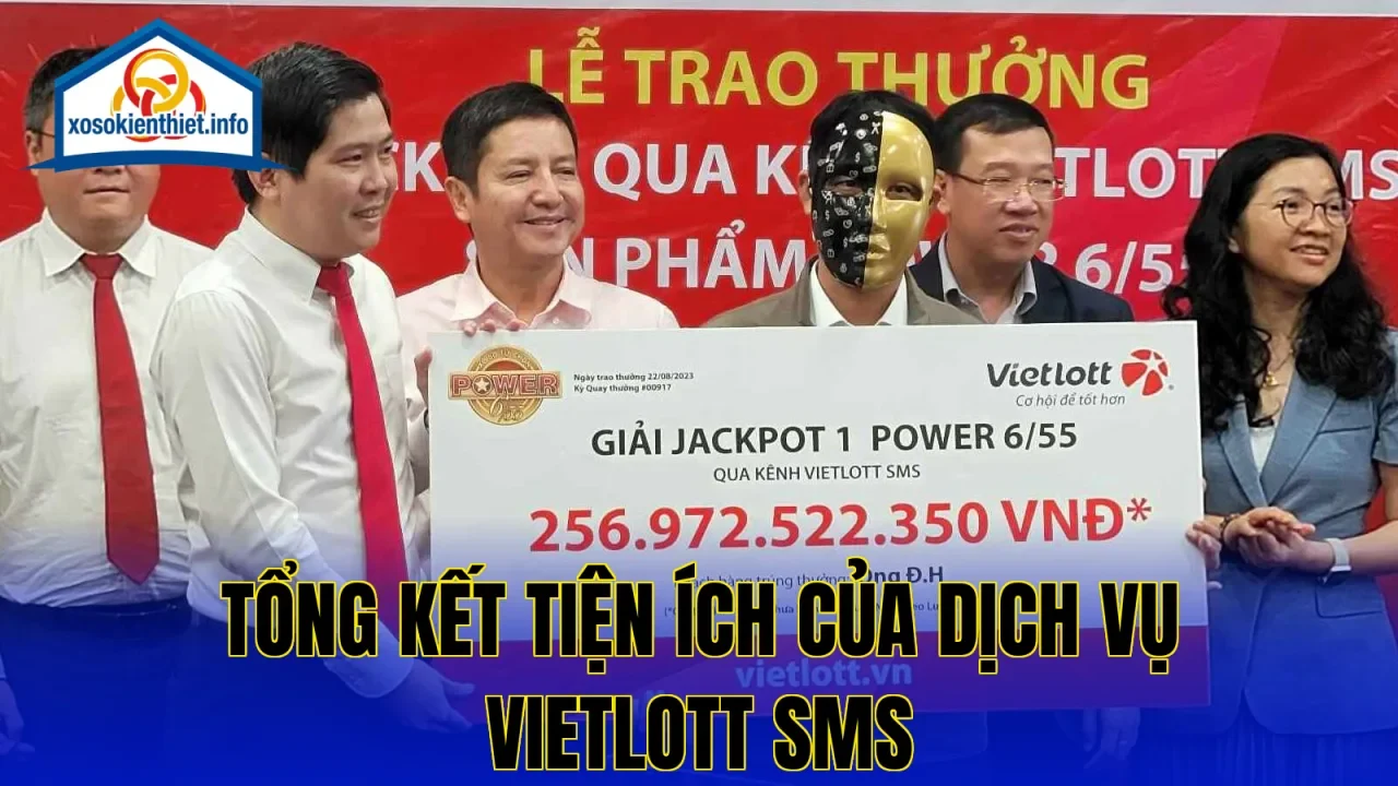 Tổng kết tiện ích của dịch vụ Vietlott SMS