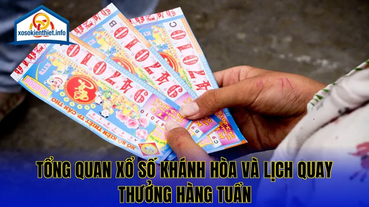 Tổng quan xổ số Khánh Hòa và lịch quay thưởng hàng tuần