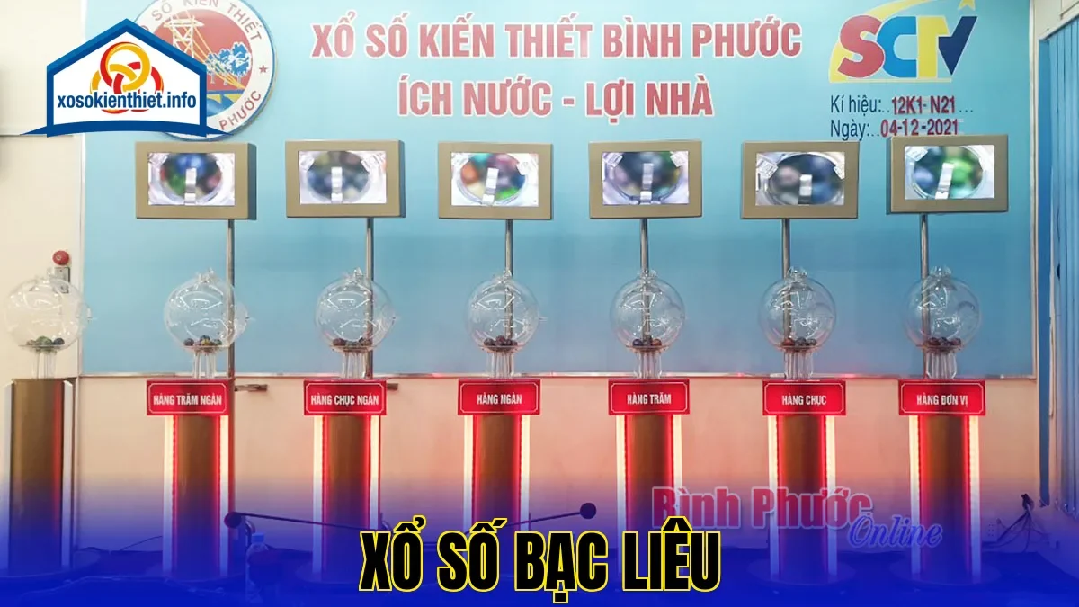 Xổ Số Bạc Liêu