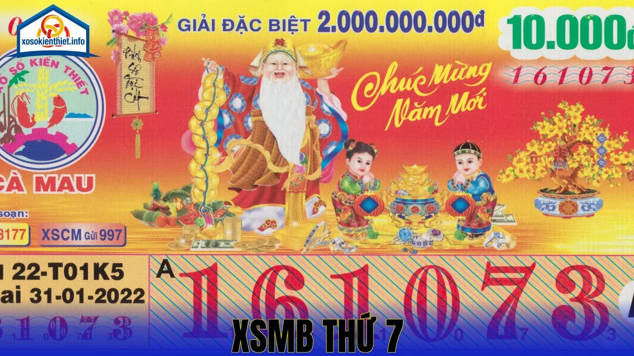 XSMB Thứ 7