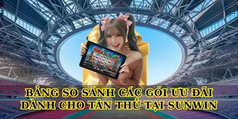 Bảng So Sánh Các Gói Ưu Đãi Dành Cho Tân Thủ Tại Sunwin