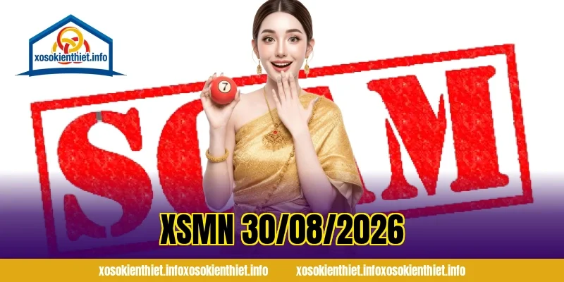 XSMN 30/08/2026